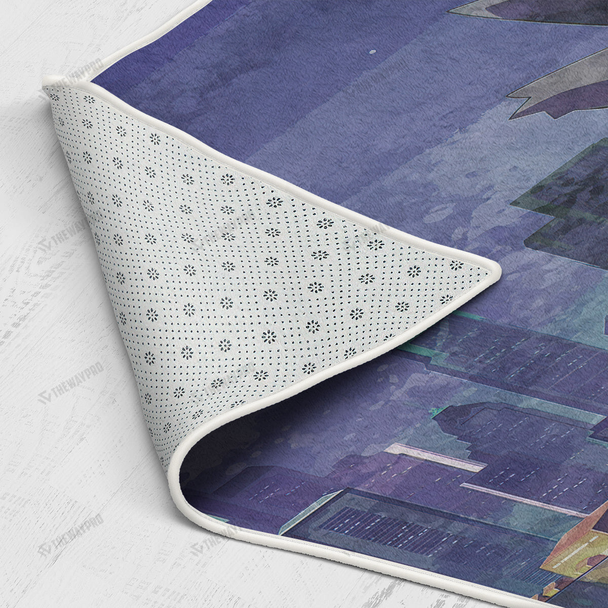 Anime Pkm Gengar City Custom Rug Bt13042206