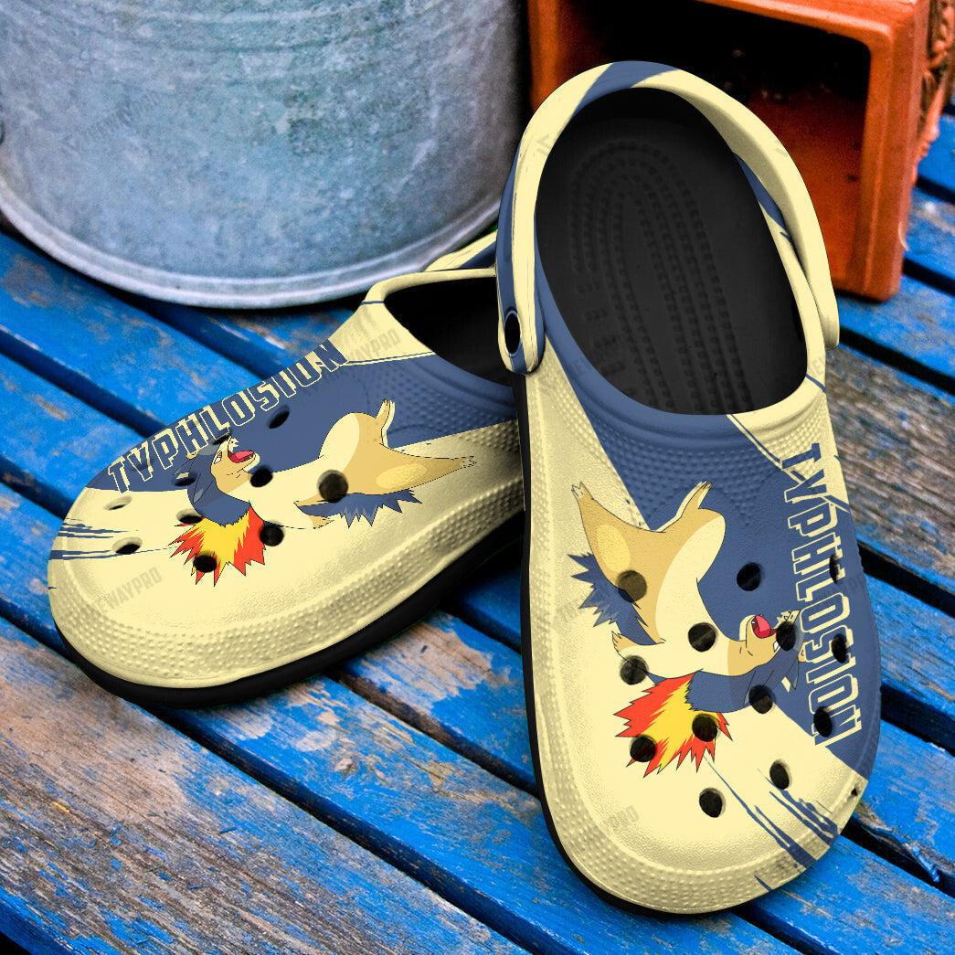 Typhlosion Custom Classic Clogs