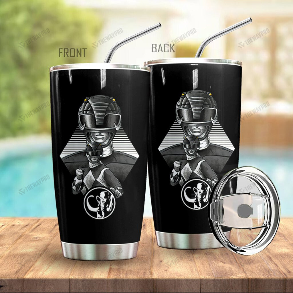 Mighty Morphin Power Rangers Black Ranger Tumbler
