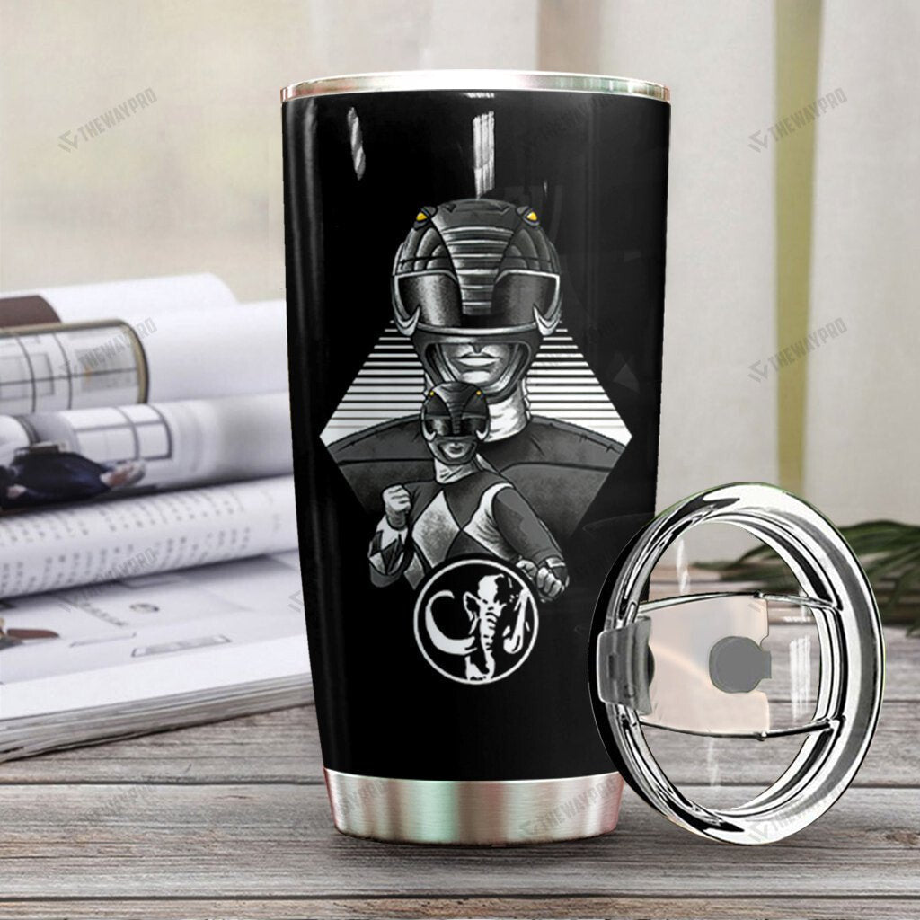 Mighty Morphin Power Rangers Black Ranger Tumbler