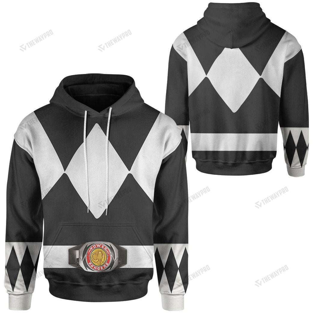 Movie Mighty Morphin Black Power Rangers Custom Hoodie