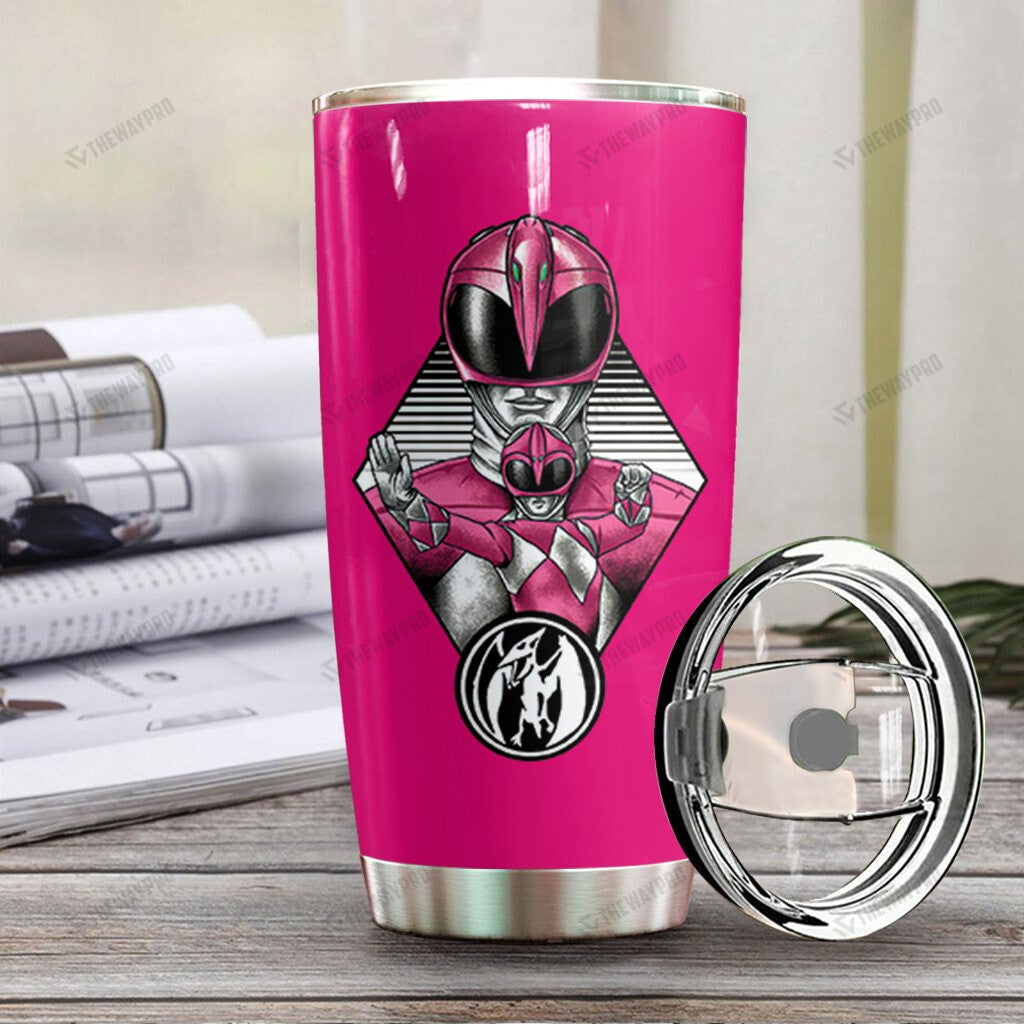 Mighty Morphin Power Rangers Pink Ranger Tumbler