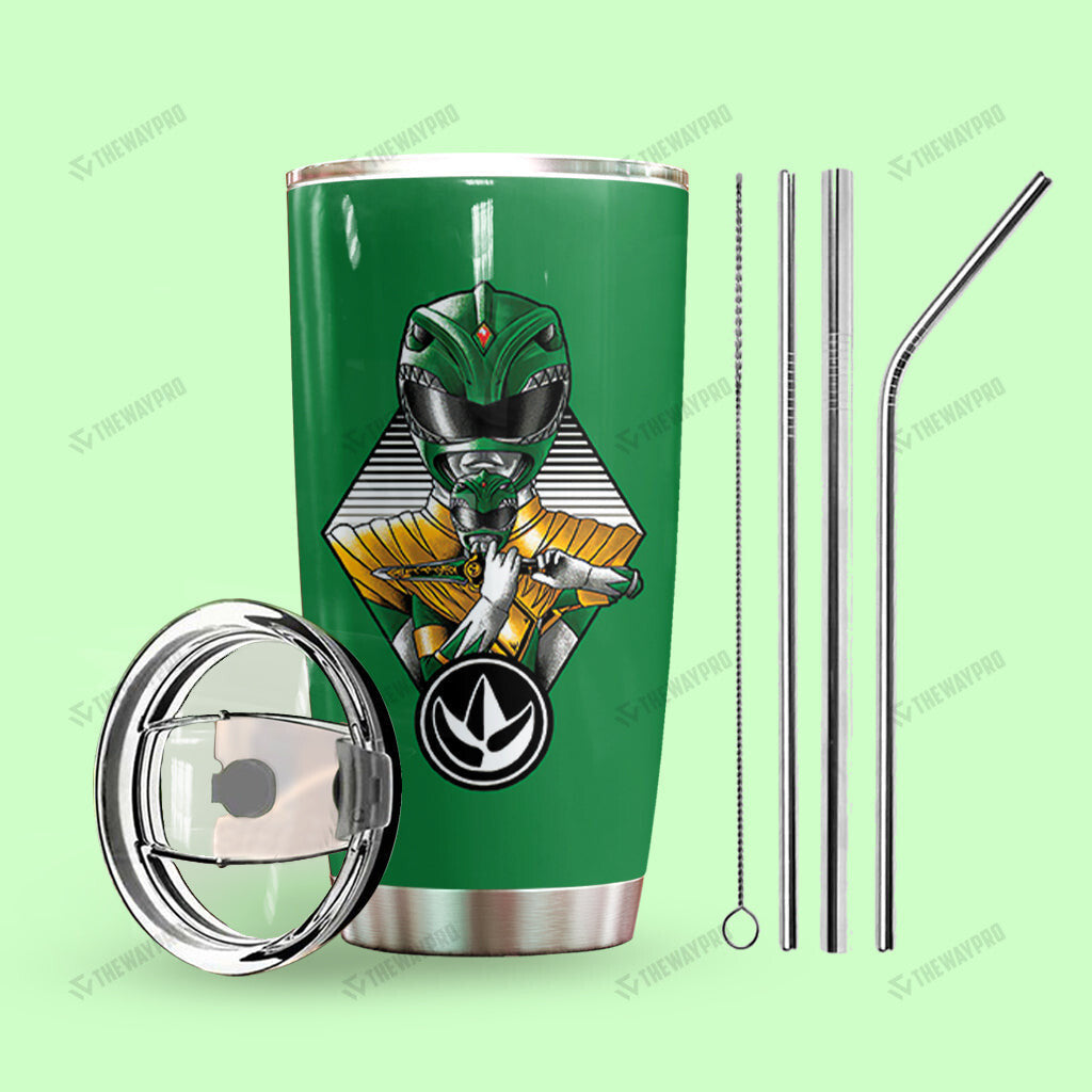 Mighty Morphin Power Rangers Green Ranger Tumbler