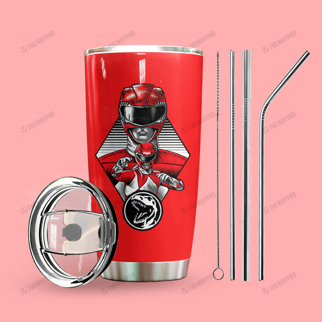 Mighty Morphin Power Rangers Red Ranger Tumbler