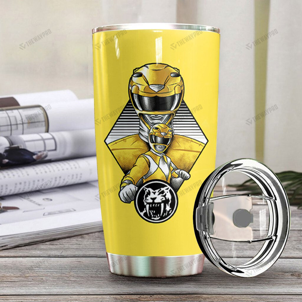 Mighty Morphin Power Rangers Yellow Ranger Tumbler