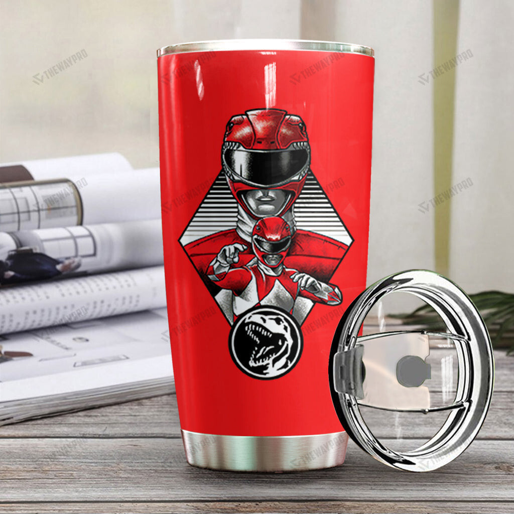 Mighty Morphin Power Rangers Red Ranger Tumbler
