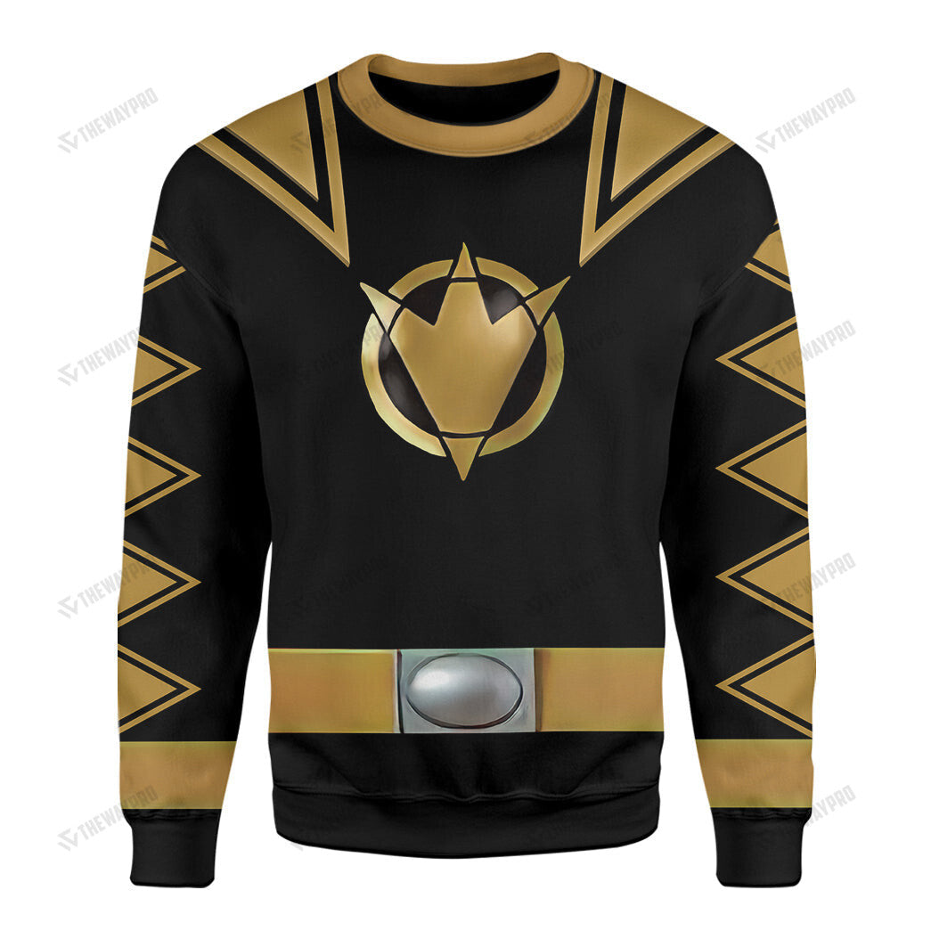 Dino Thunder Black Power Rangers Custom Sweatshirt
