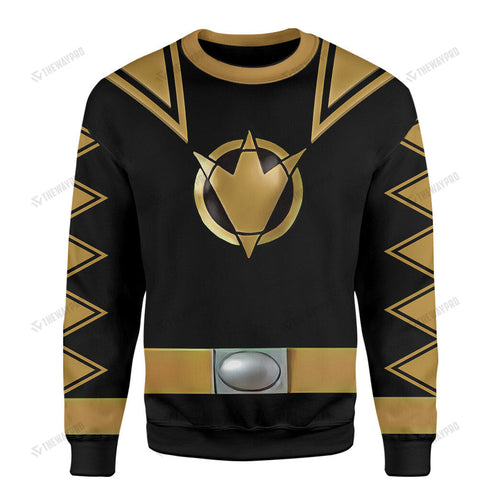 Dino Thunder Black Power Rangers Custom Sweatshirt