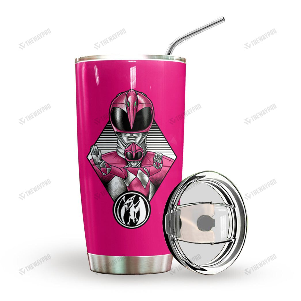 Mighty Morphin Power Rangers Pink Ranger Tumbler