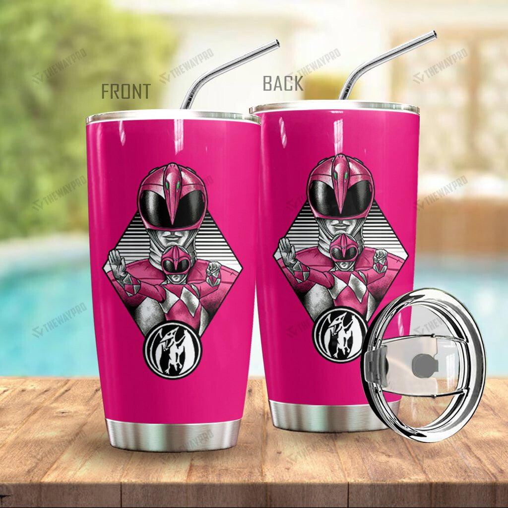 Mighty Morphin Power Rangers Pink Ranger Tumbler