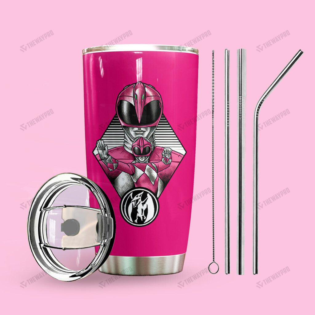 Mighty Morphin Power Rangers Pink Ranger Tumbler