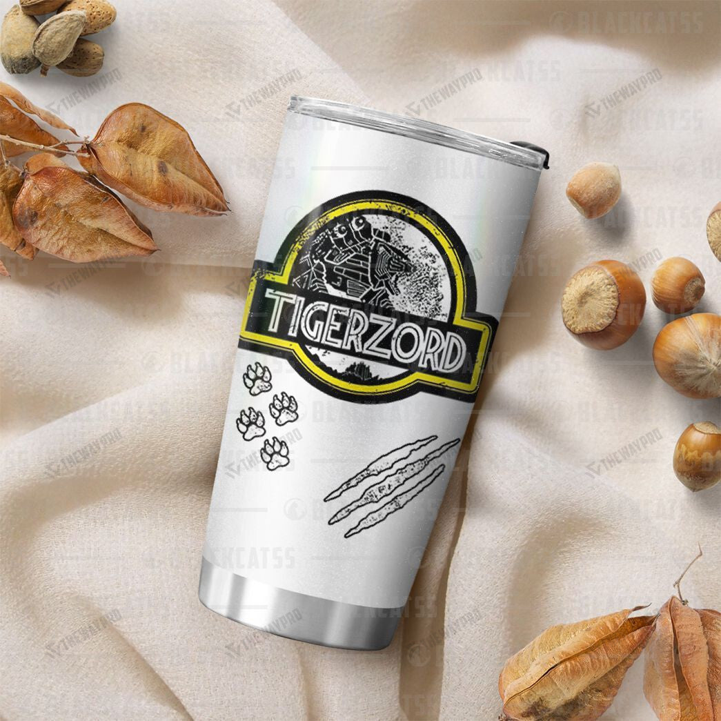 Power Rangers Mighty Morphin Tigerzord Custom Name Tumbler