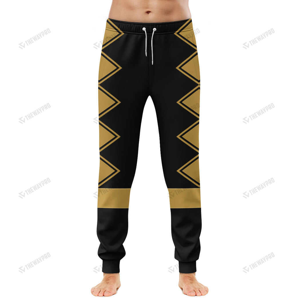 Dino Thunder Black Power Rangers Custom Sweatpants
