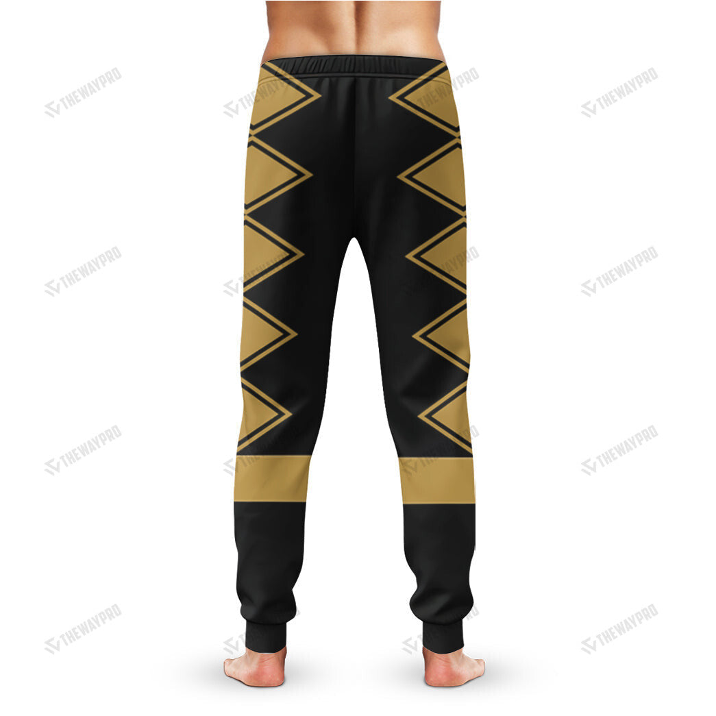 Dino Thunder Black Power Rangers Custom Sweatpants