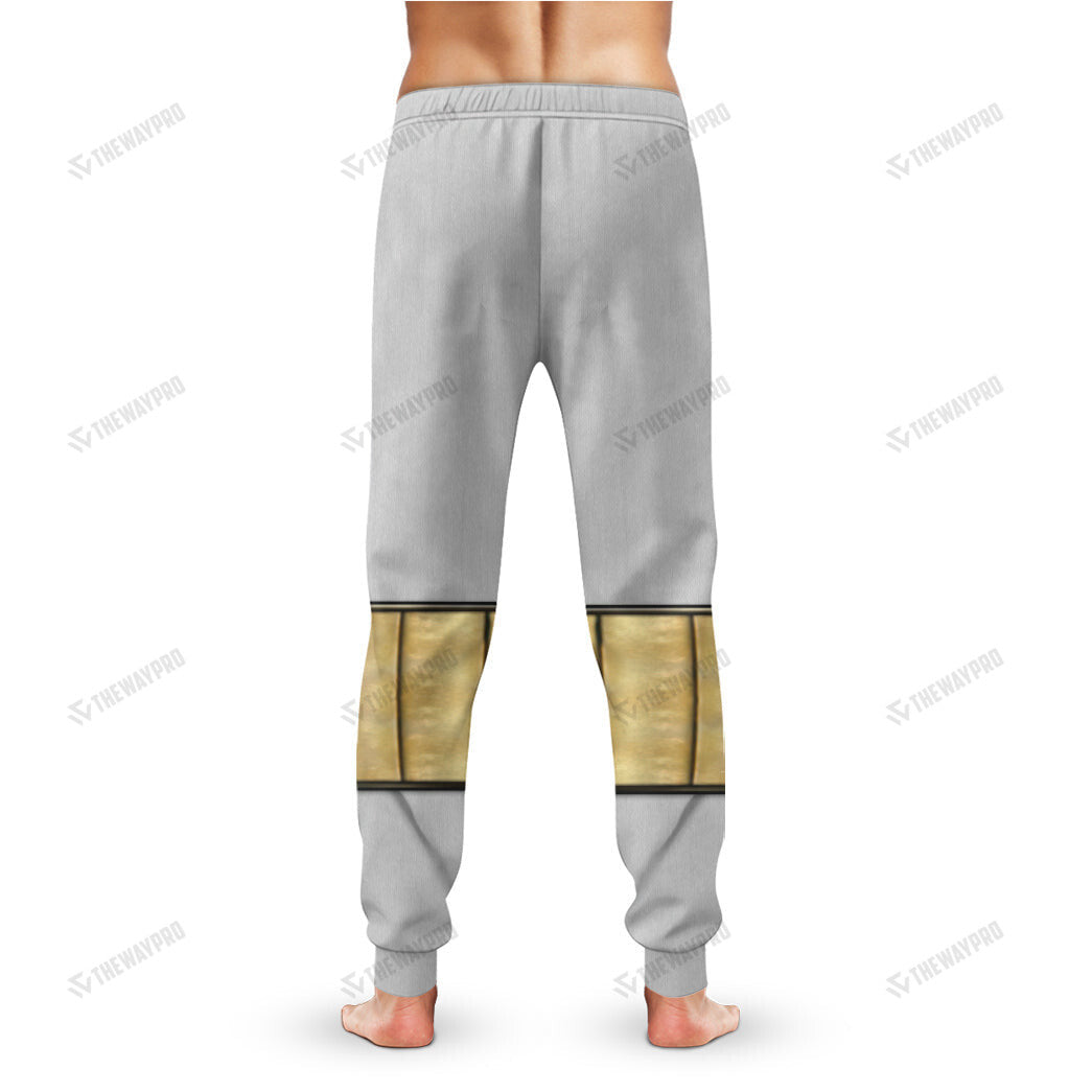 Mighty Morphin White Power Rangers Custom Sweatpants