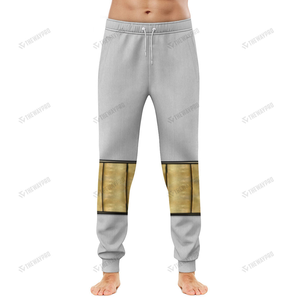 Mighty Morphin White Power Rangers Custom Sweatpants
