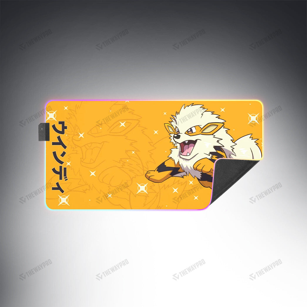 Arcanine Custom Led MousePad