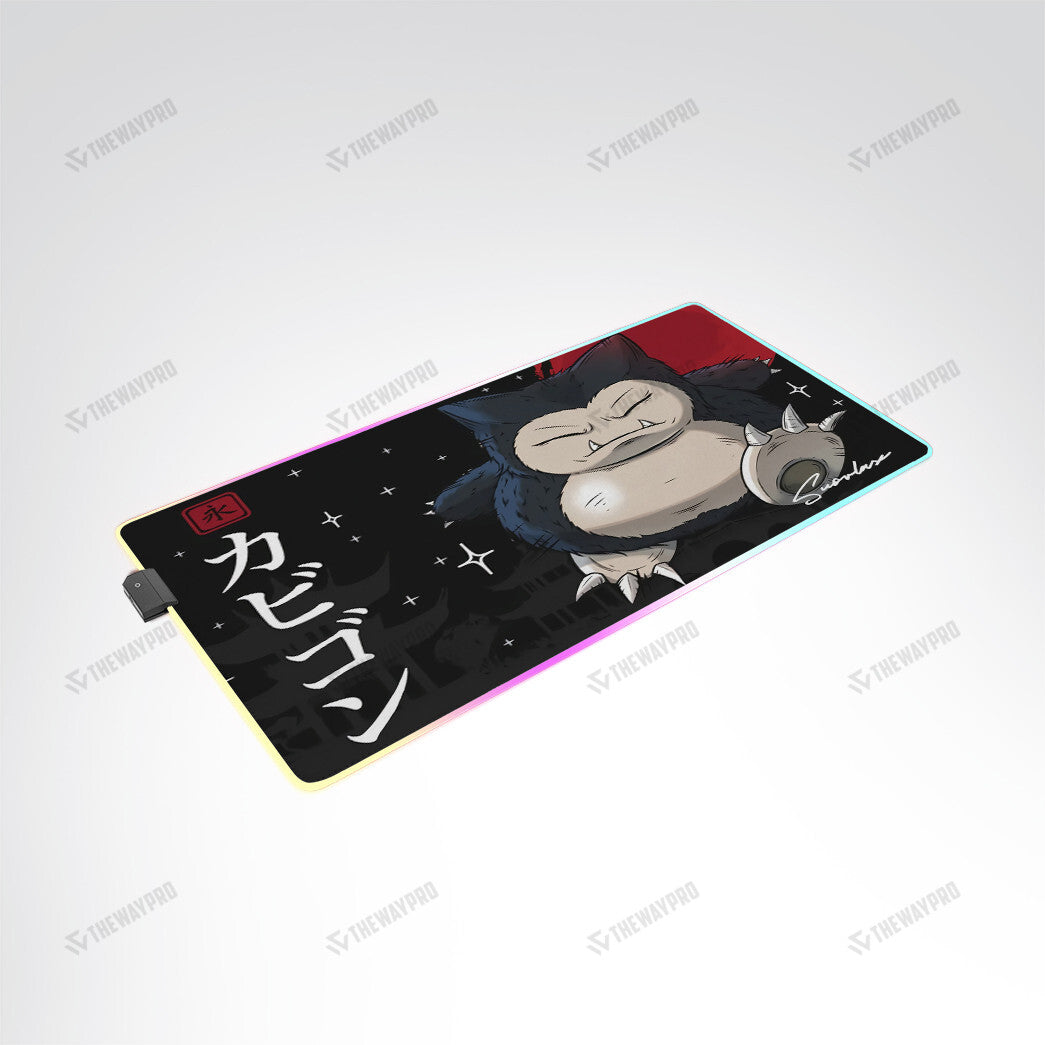 Snorlax Custom Led MousePad