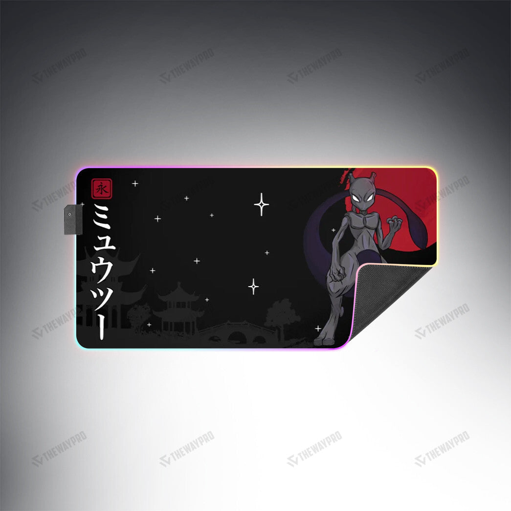 MewTwo Custom Led MousePad