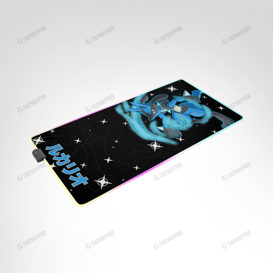 Lucario Custom Led Mousepad