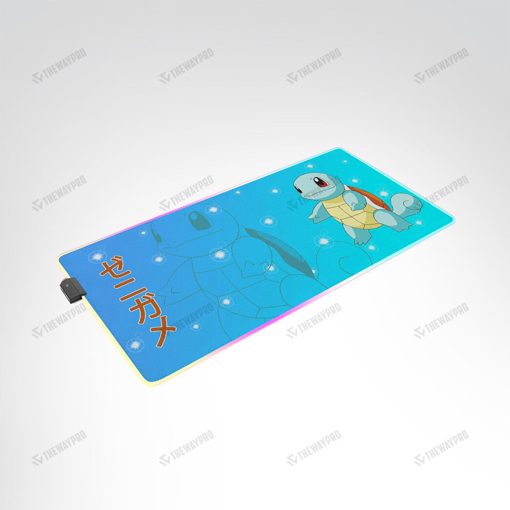 Squirtle Custom Led Mousepad