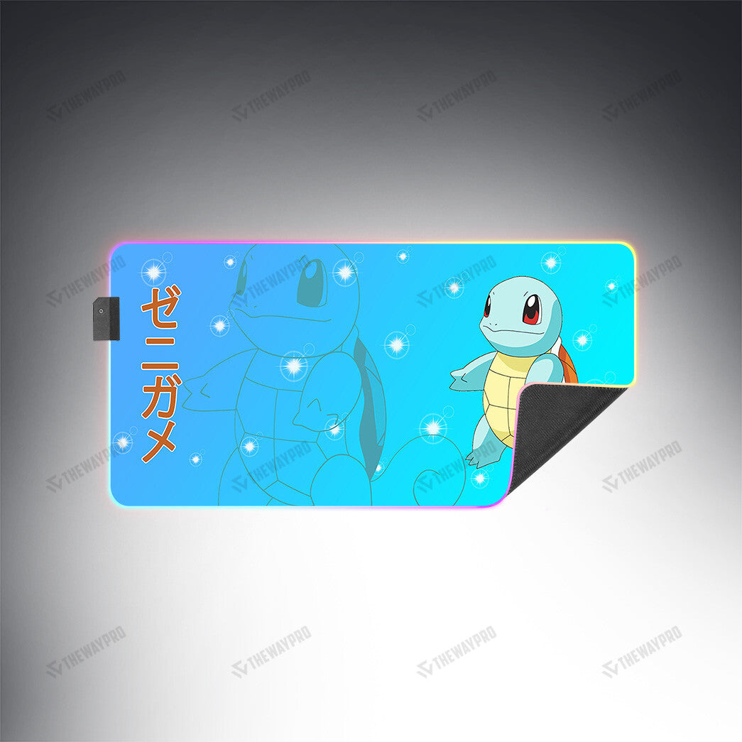 Squirtle Custom Led Mousepad