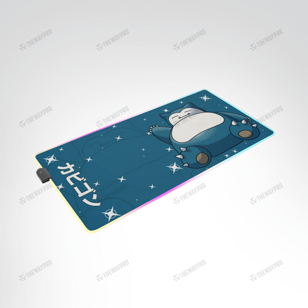 Snorlax Custom Led Mousepad