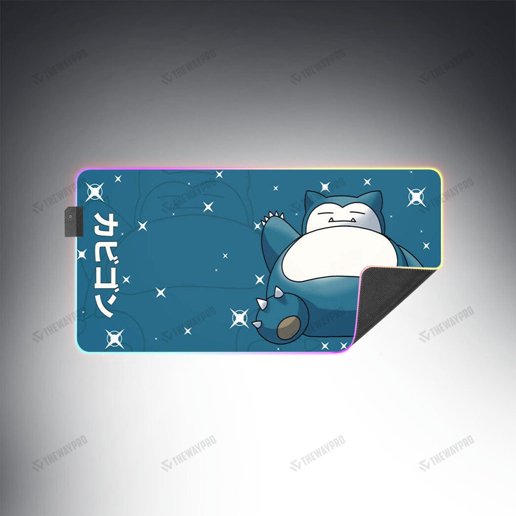 Snorlax Custom Led Mousepad
