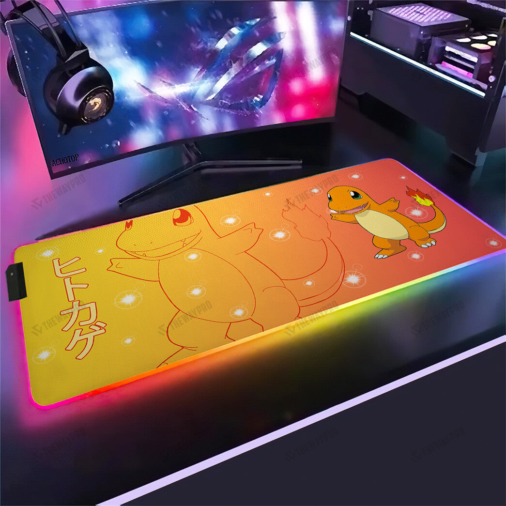 Charmander Custom Led Mousepad