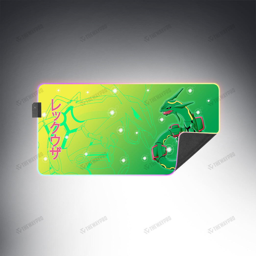 Rayquaza Custom Led Mousepad