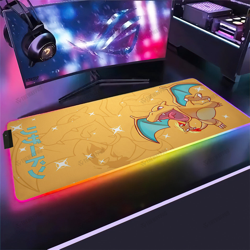 Charizard Custom Led Mousepad