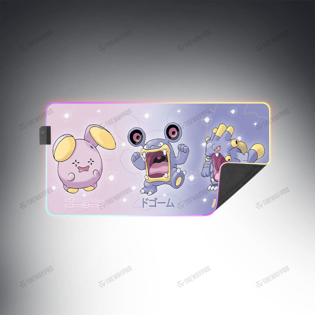 Whismur Evolutions Custom Led Mousepad