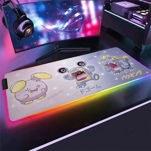 Whismur Evolutions Custom Led Mousepad