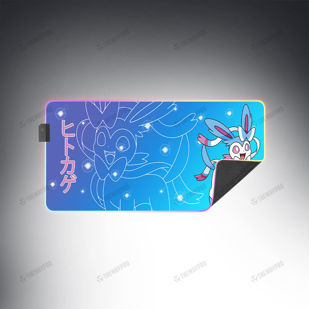 Shiny Sylveon Custom Led Mousepad
