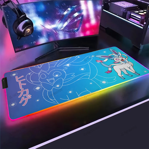 Shiny Sylveon Custom Led Mousepad