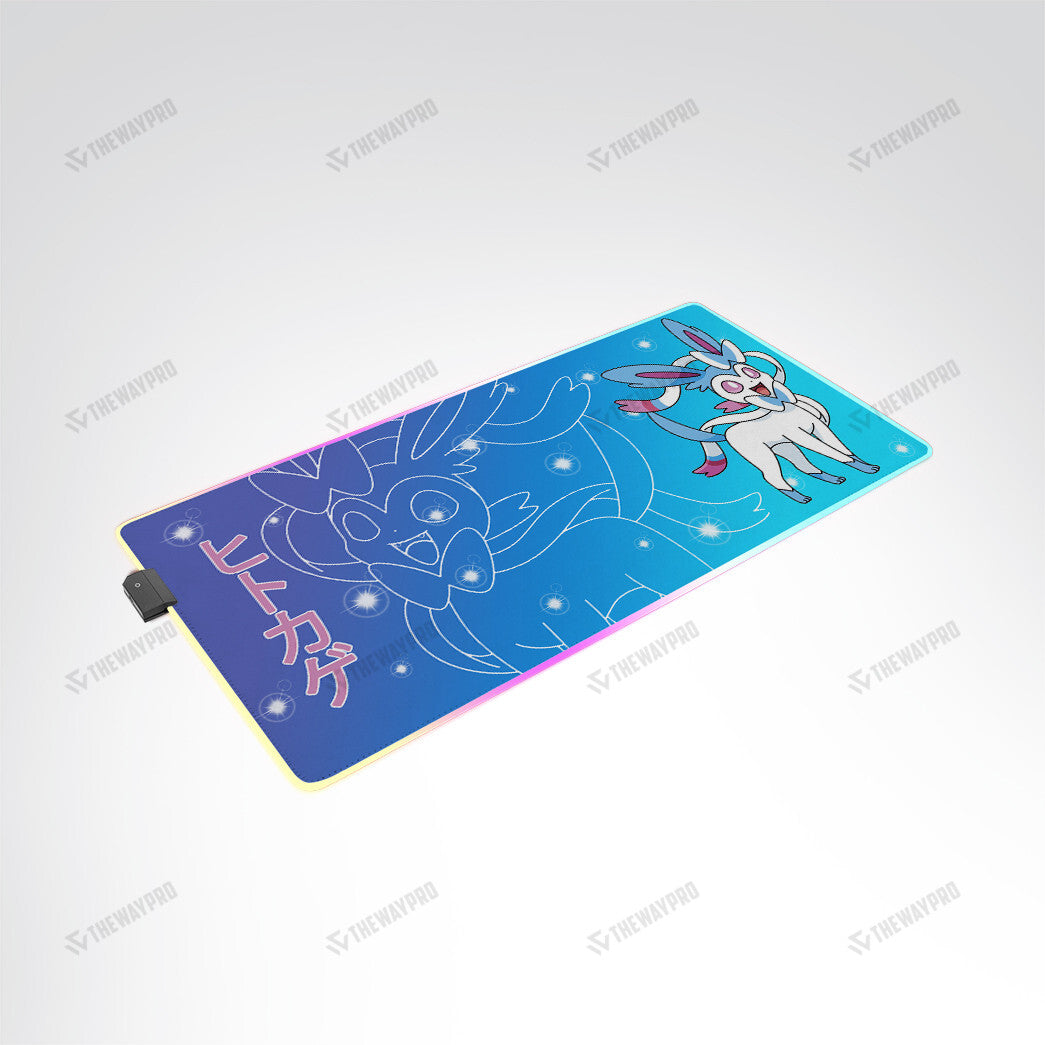 Shiny Sylveon Custom Led Mousepad