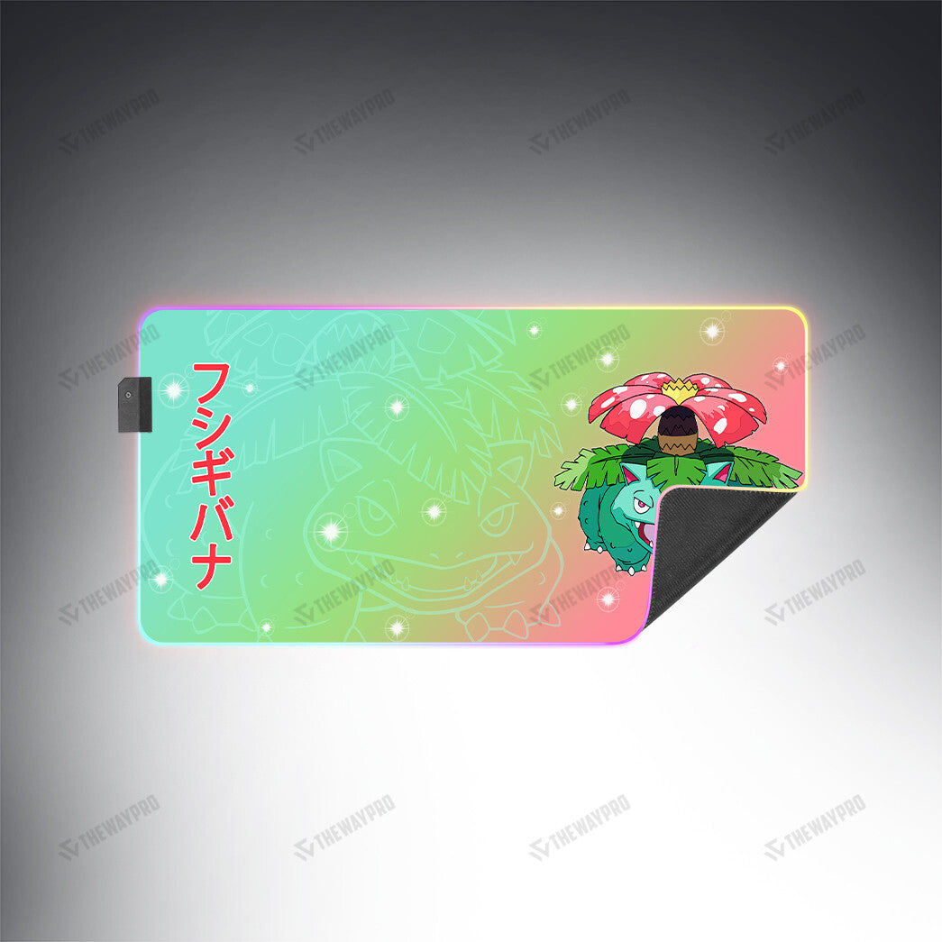Venusaur Custom Led Mousepad