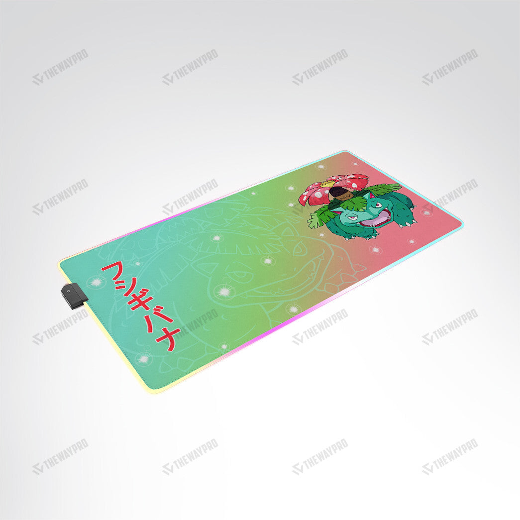Venusaur Custom Led Mousepad