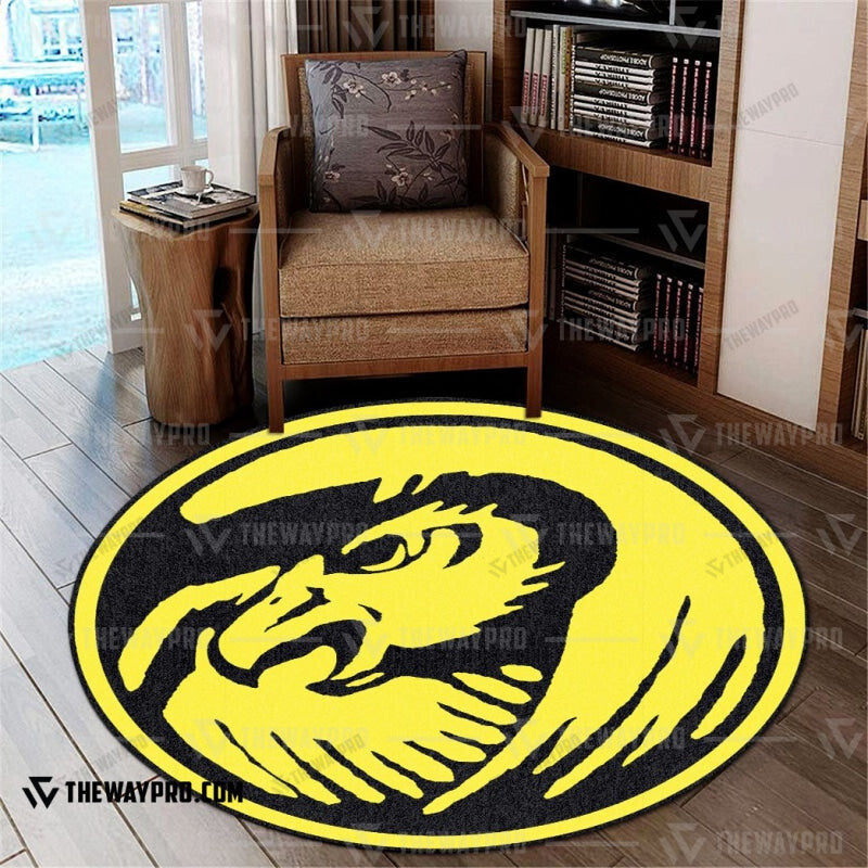 Mighty Morphin Power Rangers The Falcon Custom Round Carpet Bo01032111