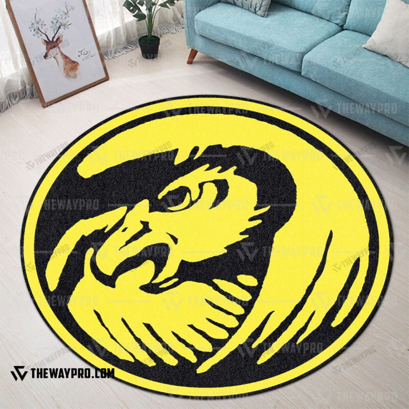 Mighty Morphin Power Rangers The Falcon Custom Round Carpet Bo01032111