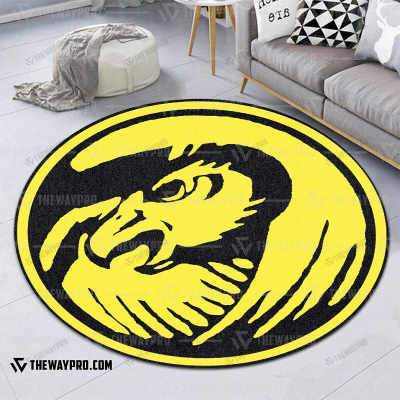 Mighty Morphin Power Rangers The Falcon Custom Round Carpet Bo01032111