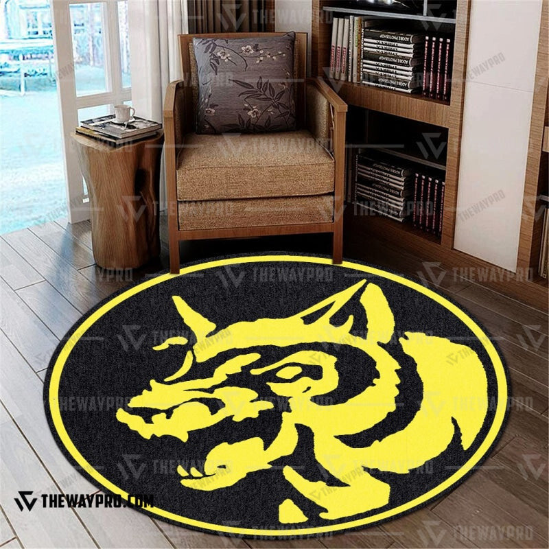 Mighty Morphin Power Rangers The Wolf Custom Round Carpet Bo0103218