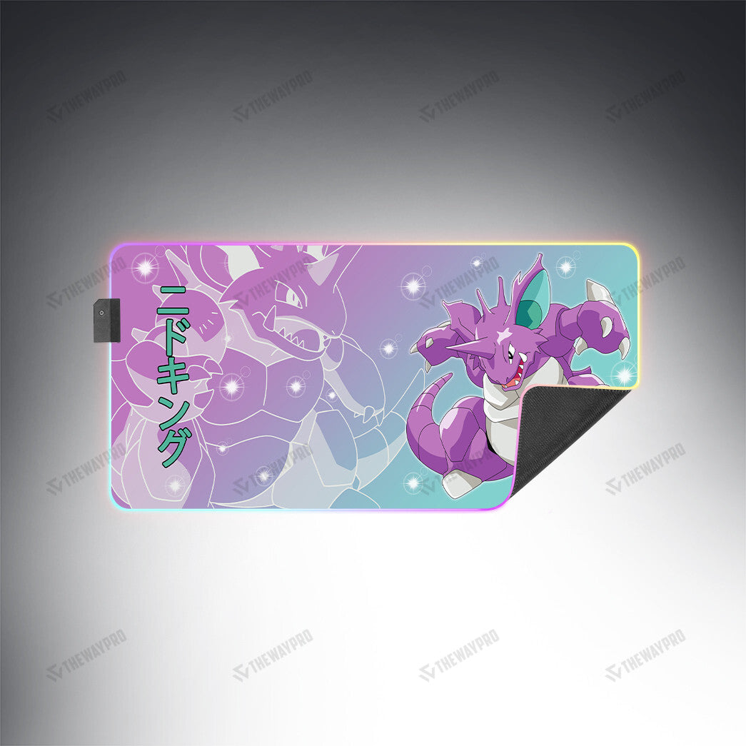 Nidoking Custom Led Mousepad