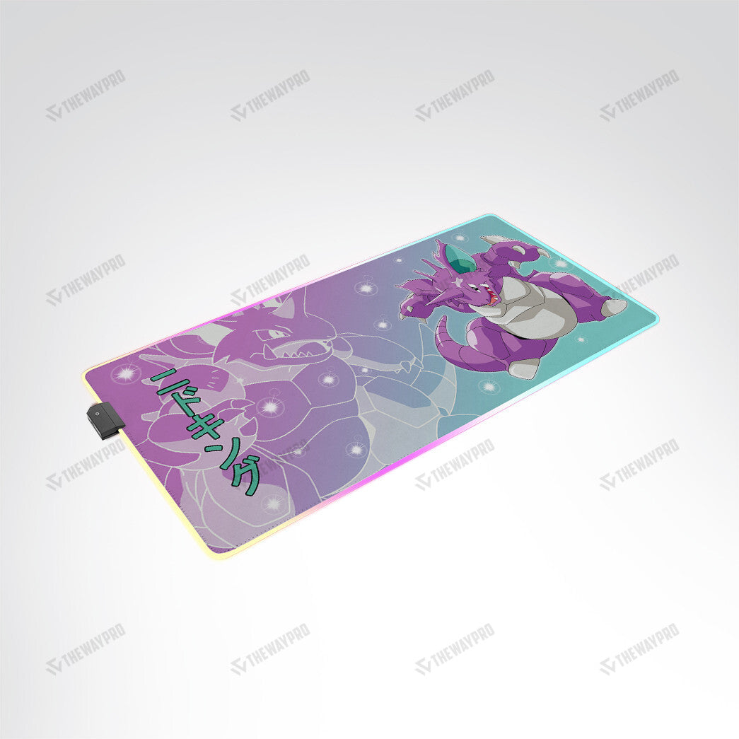 Nidoking Custom Led Mousepad