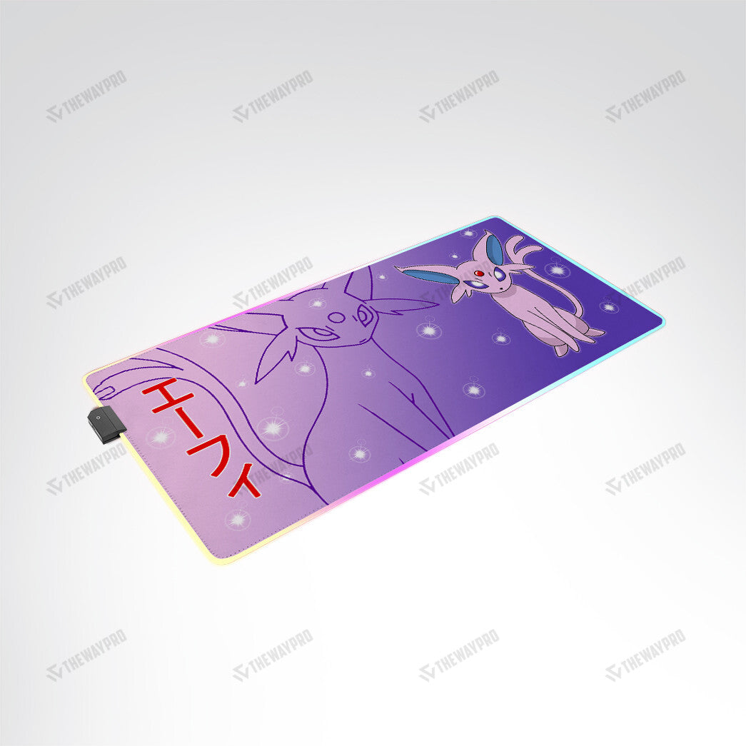 Espeon Custom Led Mousepad