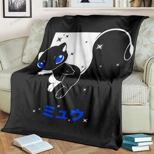 Anime Mew Soft Blanket