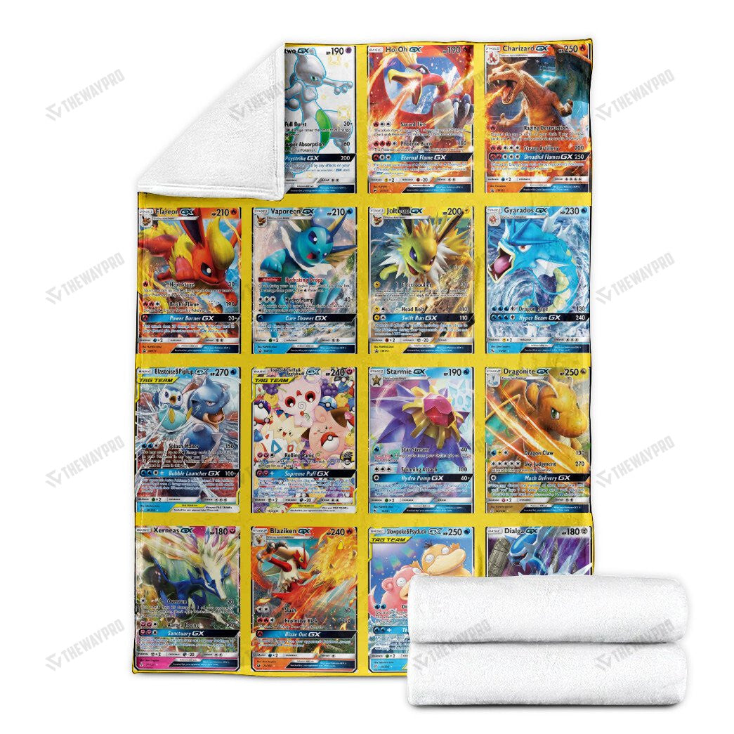 Anime GX Cards Version 3 Custom Soft Blanket