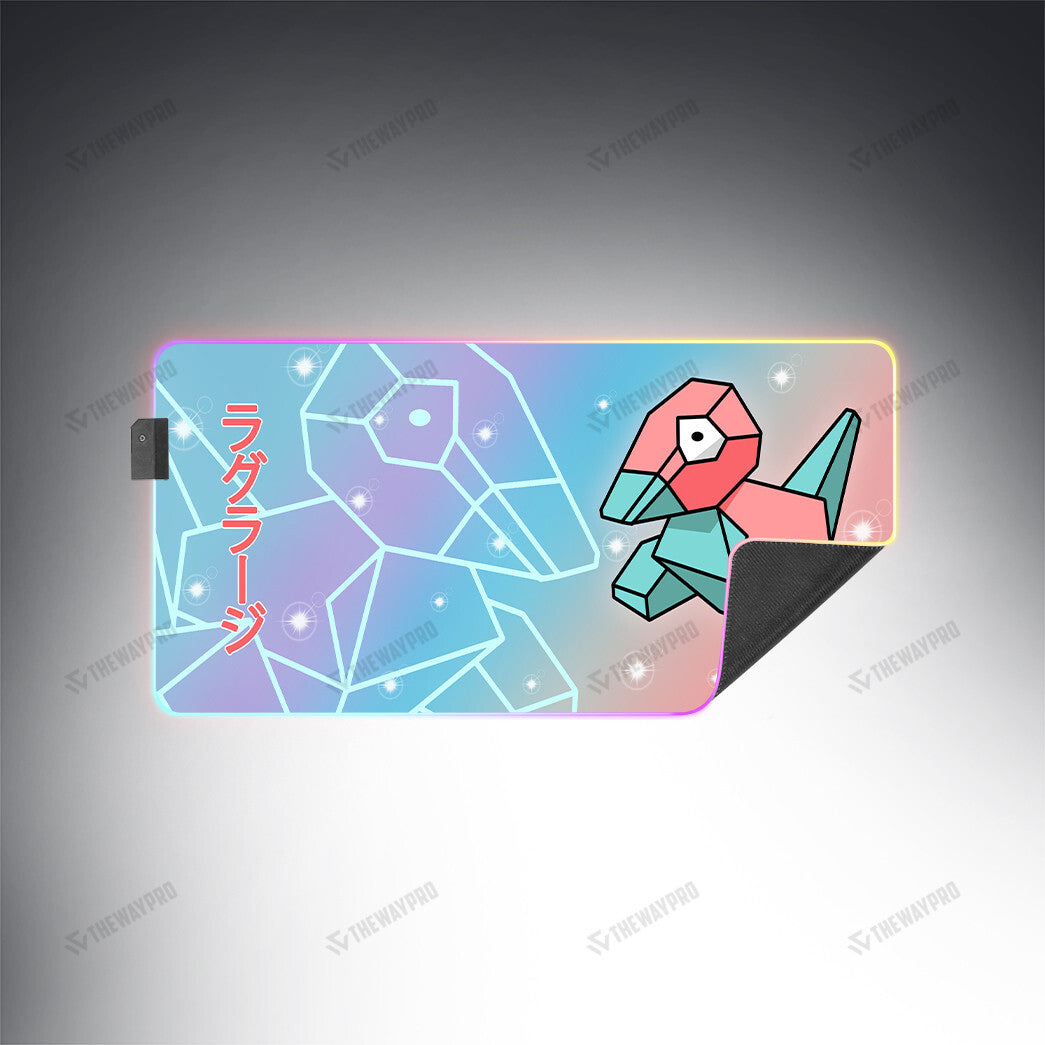 Porygon Custom Led Mousepad