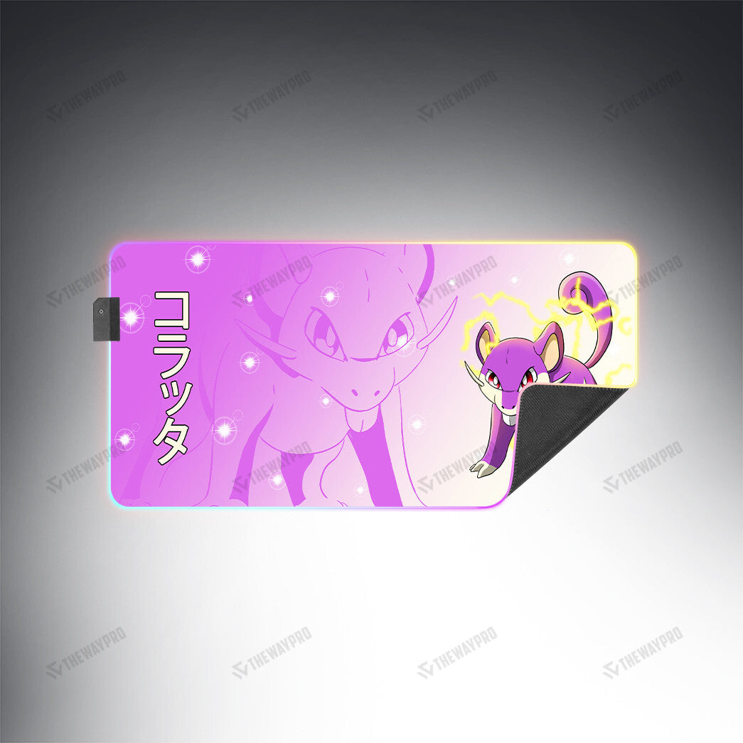 Rattata Custom Led Mousepad