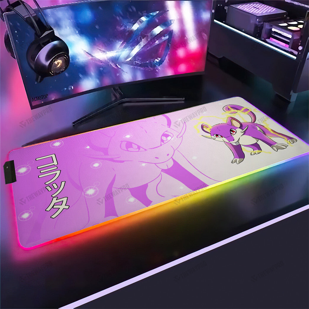 Rattata Custom Led Mousepad